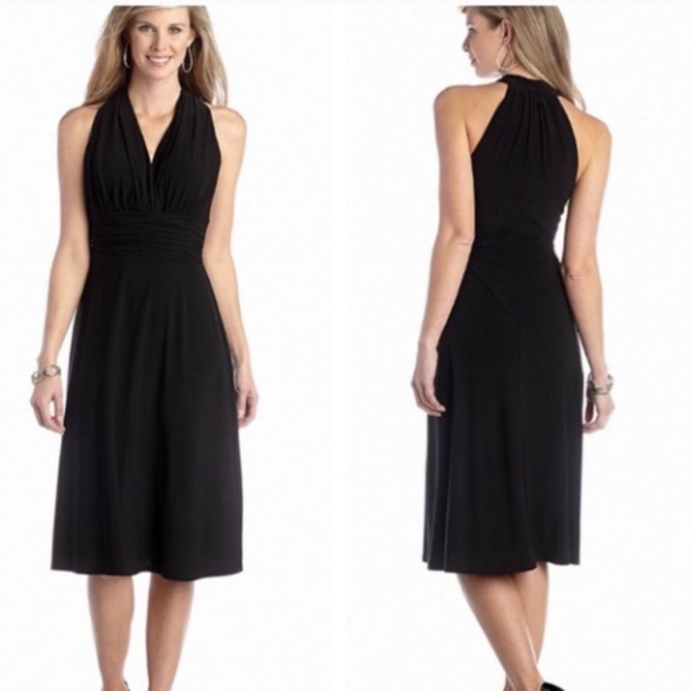 Evan picone black dress